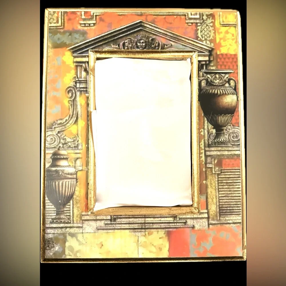 Stunning Architectural Classical Georgian Gilded Wood Picture Photo Frame RARE - Picture 7 of 8
